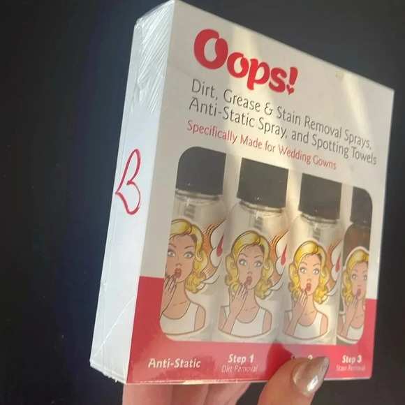 NWT Oops! Stain Removal Kit for Brides, Wedding Day, Bridal Shower - Picture 3 of 6